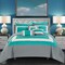 Chic Home   Jouein 10 Piece Comforter Set Reversible Hotel Collection Color Block Bed in a Bag